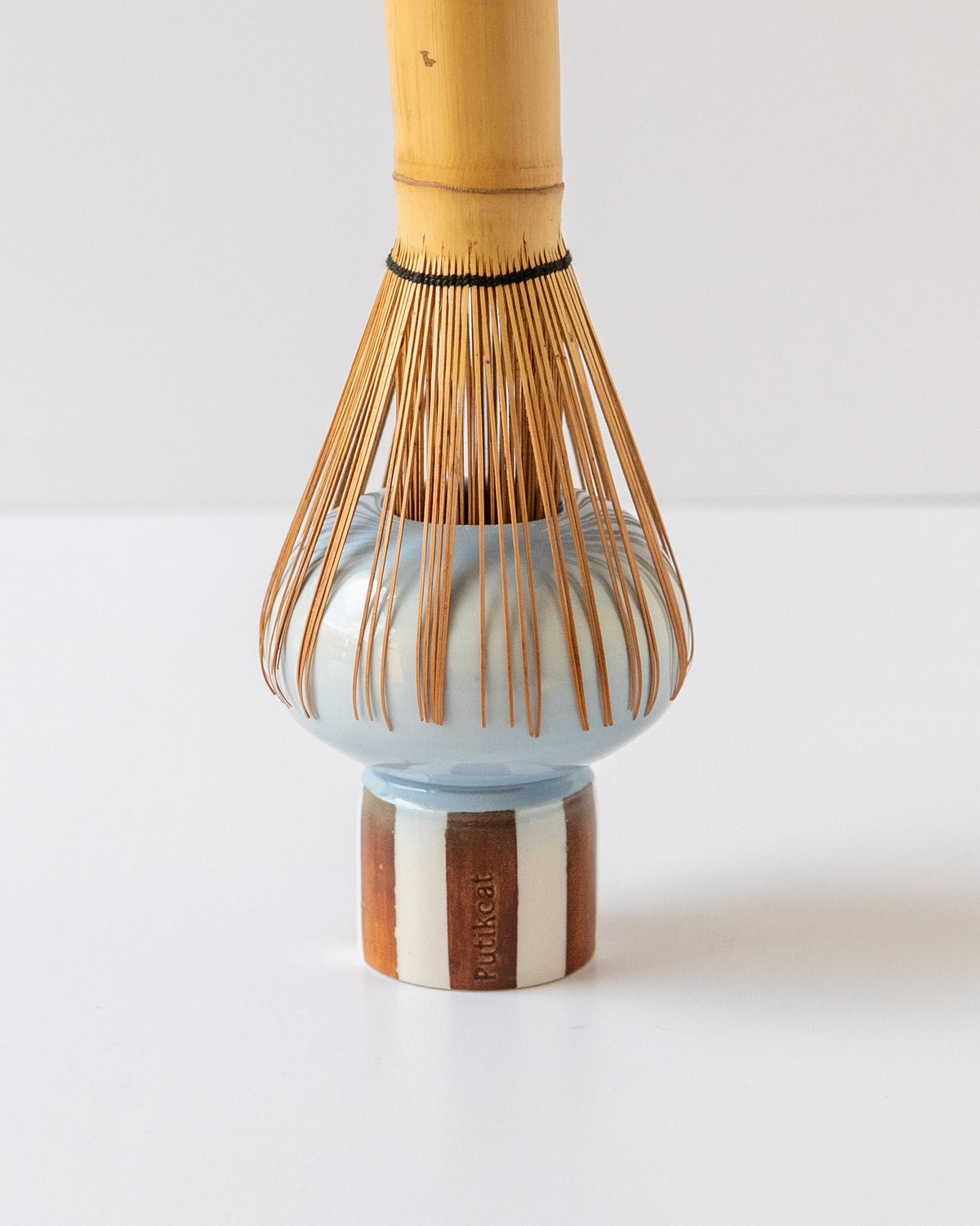 Sky Blue Whisk Holder - mushroom 03