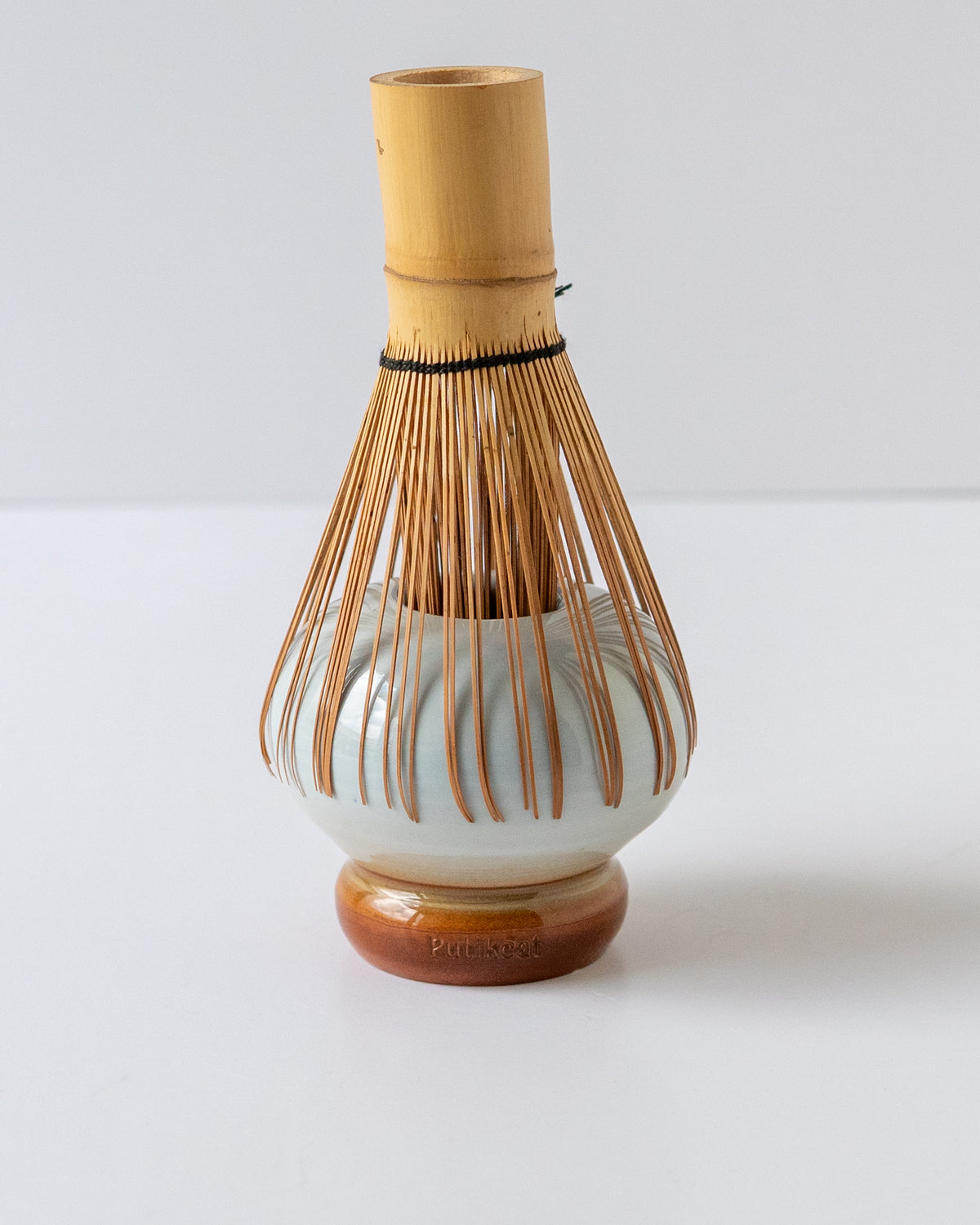 Sky Blue + Brown Whisk Holder 02