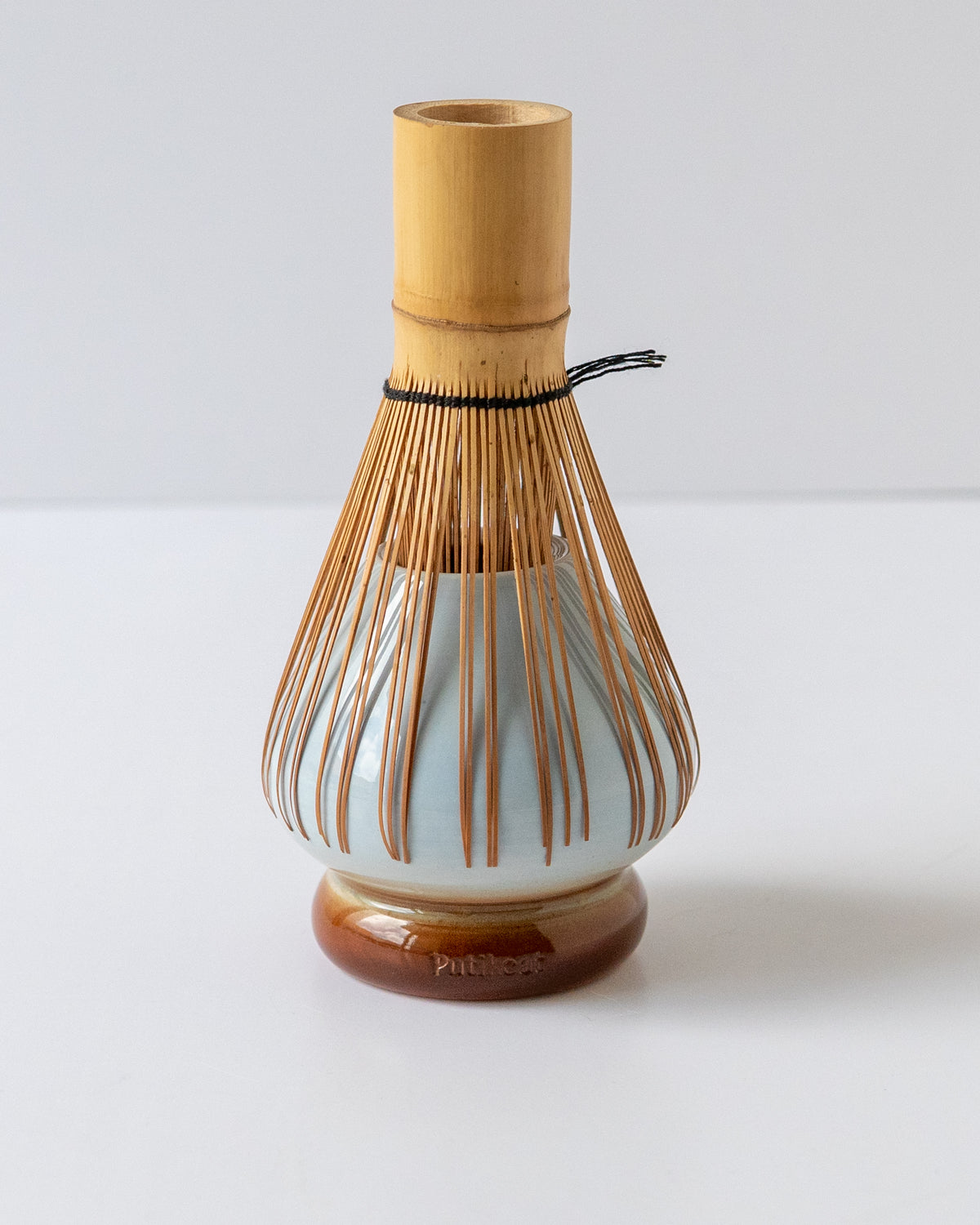 Sky Blue + Brown Whisk Holder 03