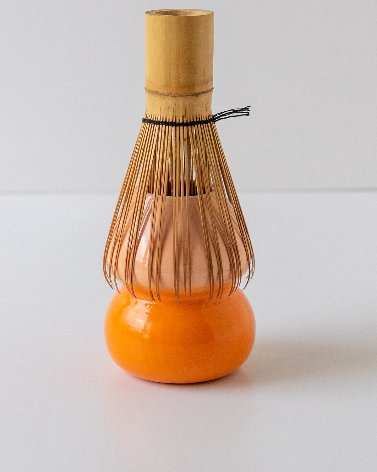 Pink + Orange Whisk Holder - reversible 01