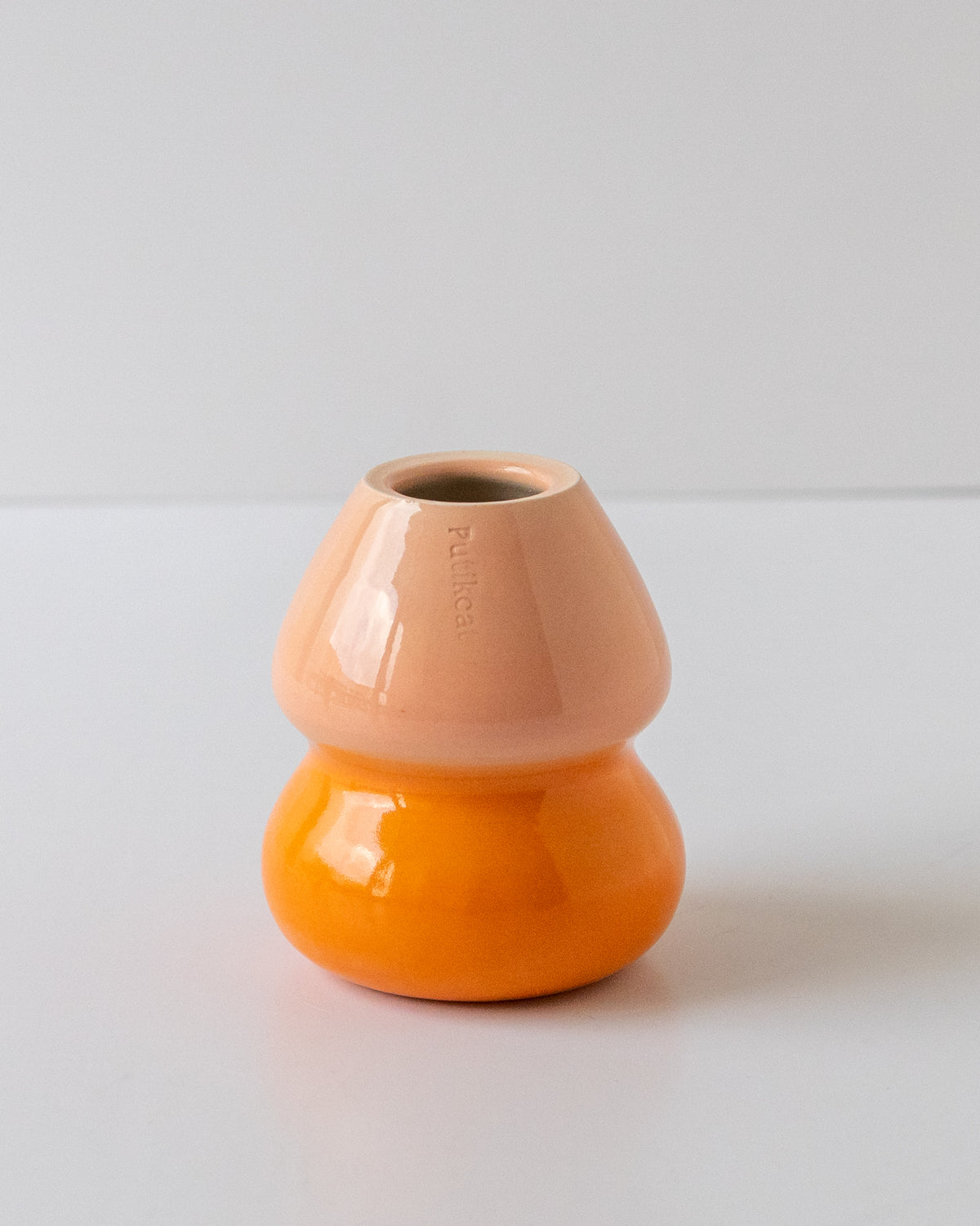 Pink + Orange Whisk Holder - reversible 02