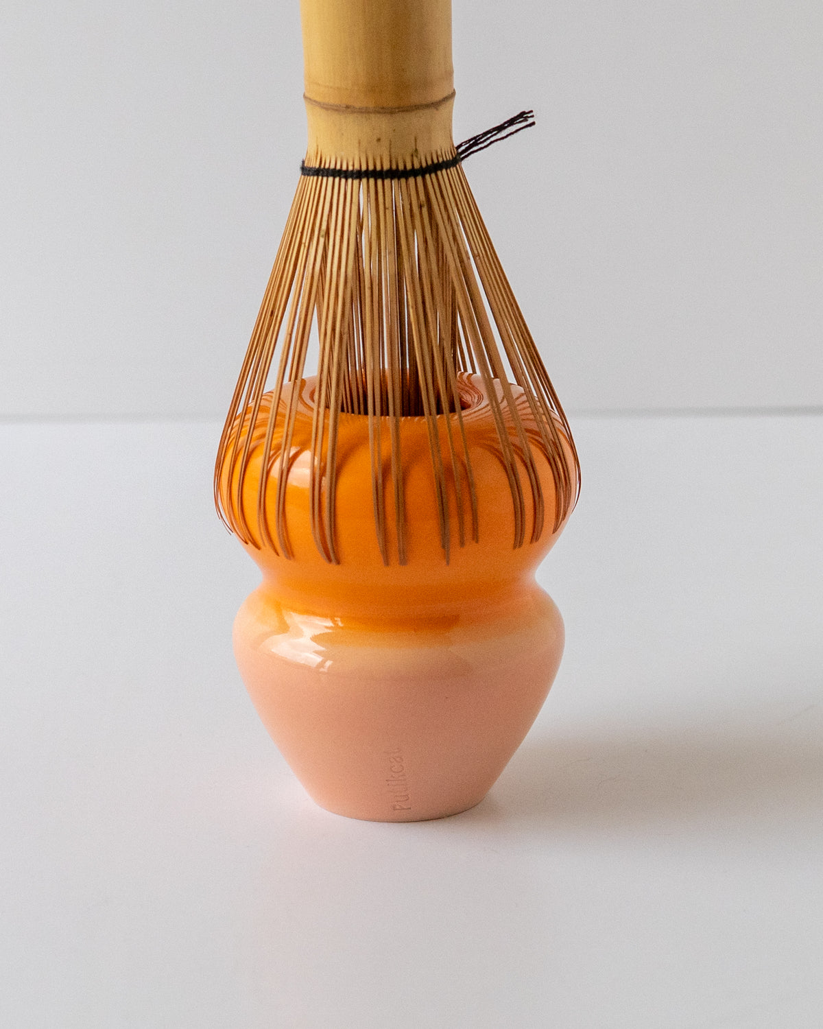 Pink + Orange Whisk Holder - reversible 02