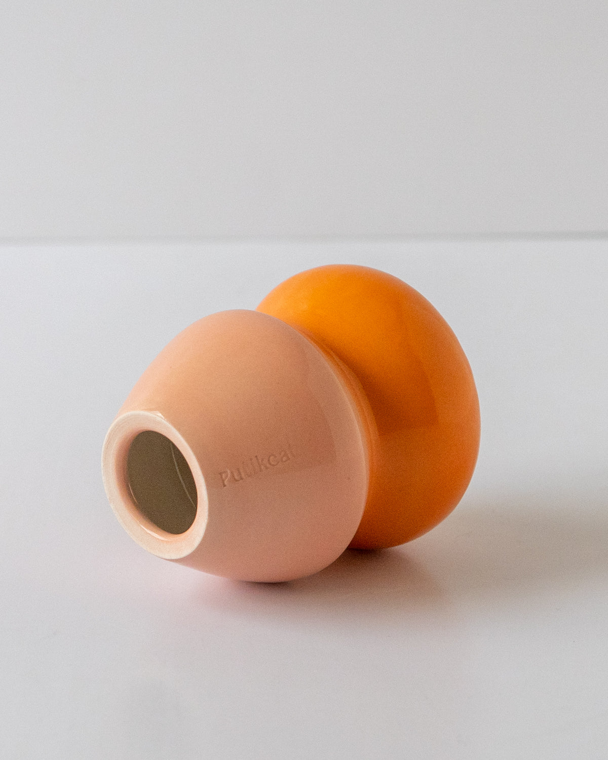 Pink + Orange Whisk Holder - reversible 02