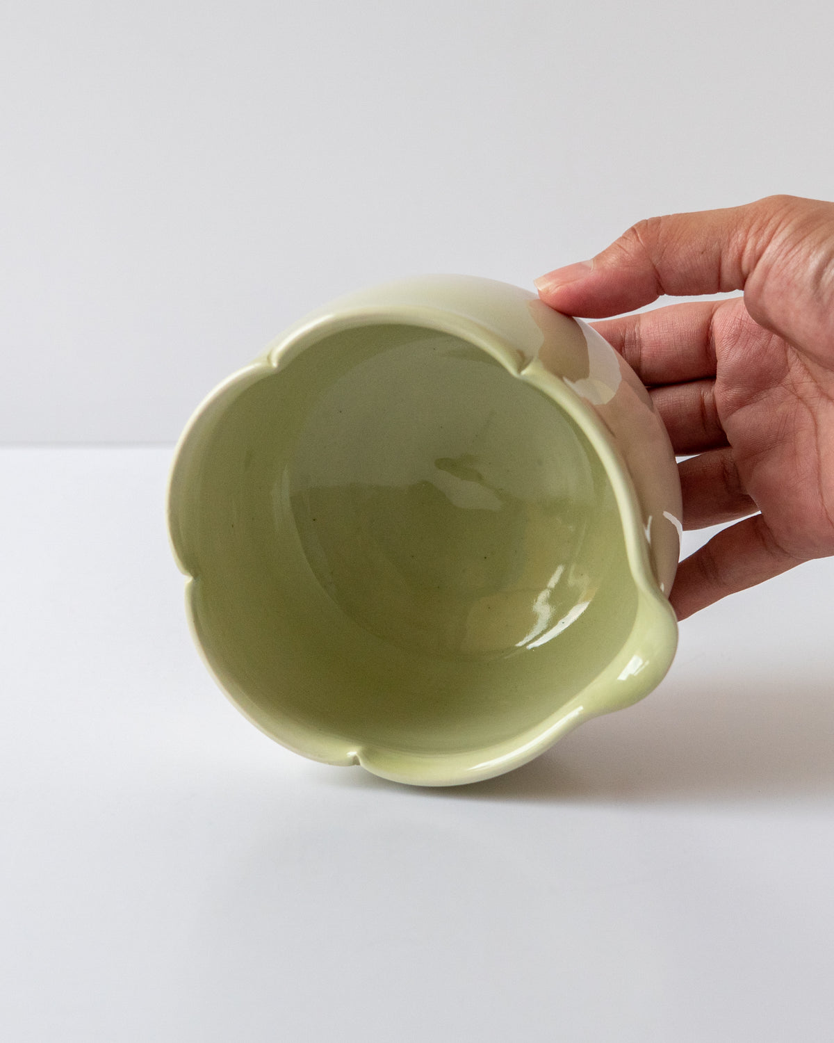 Green Flower Matcha Bowl 01