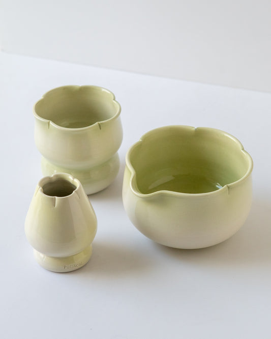 Flower Matcha Full Set - Green