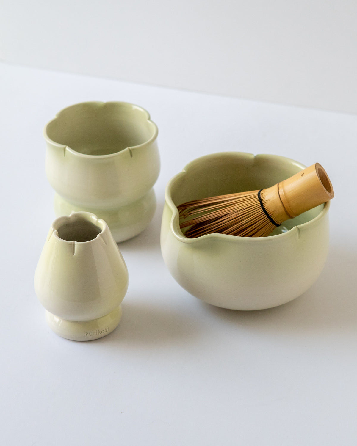 Flower Matcha Full Set - Green