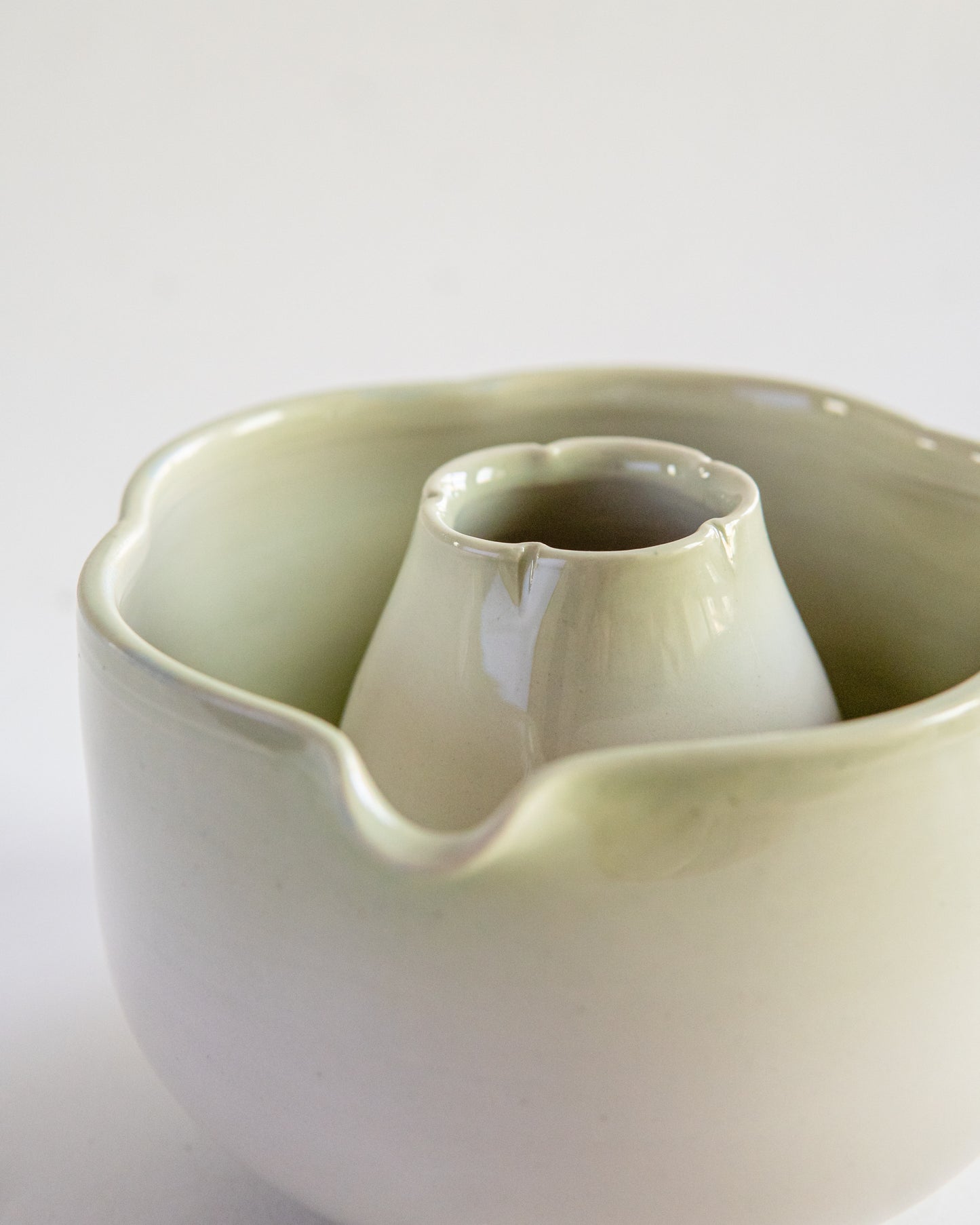 Green Matcha Bowl + Holder Set | Preorder