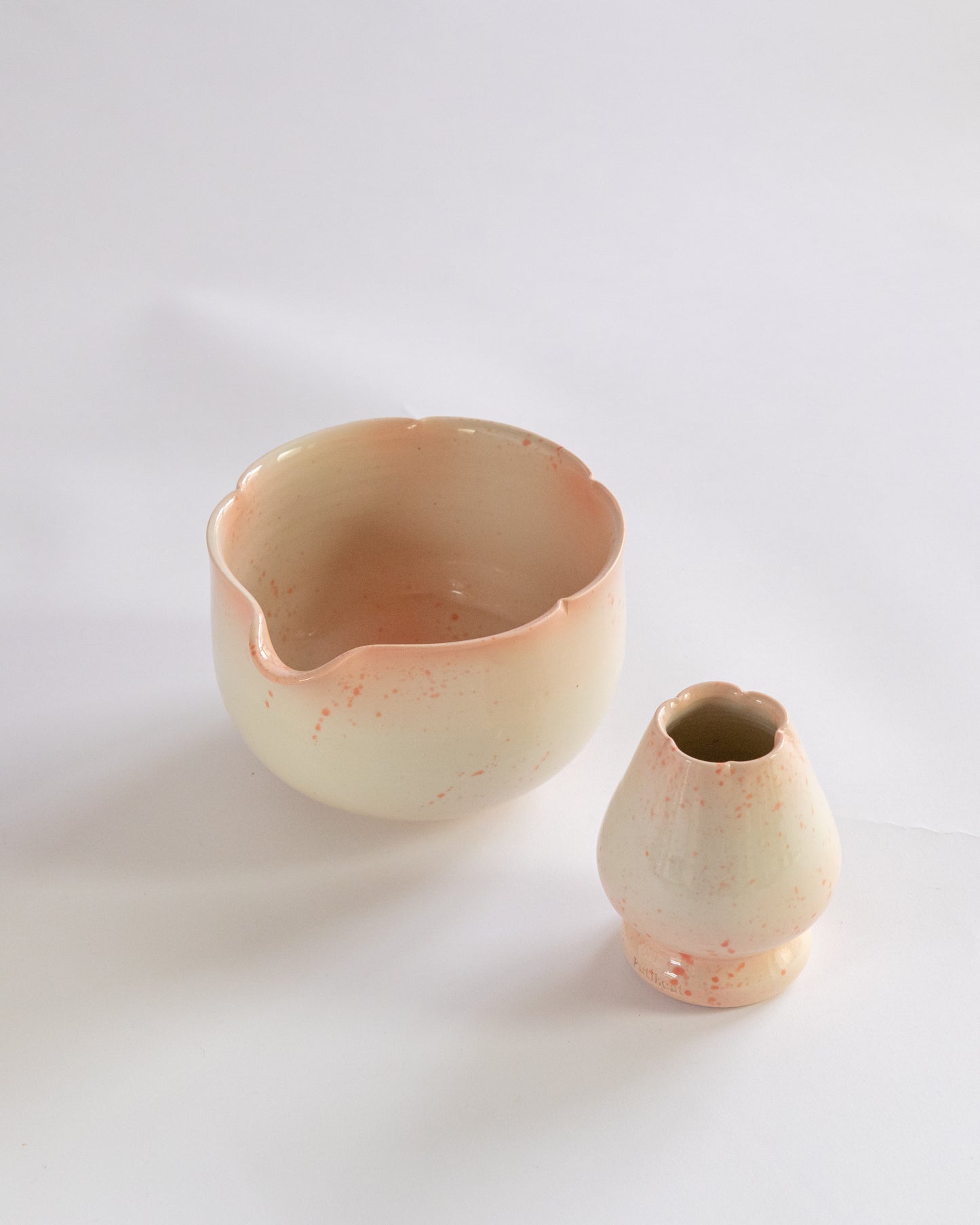 Sakura Matcha Bowl + Holder Set | Preorder