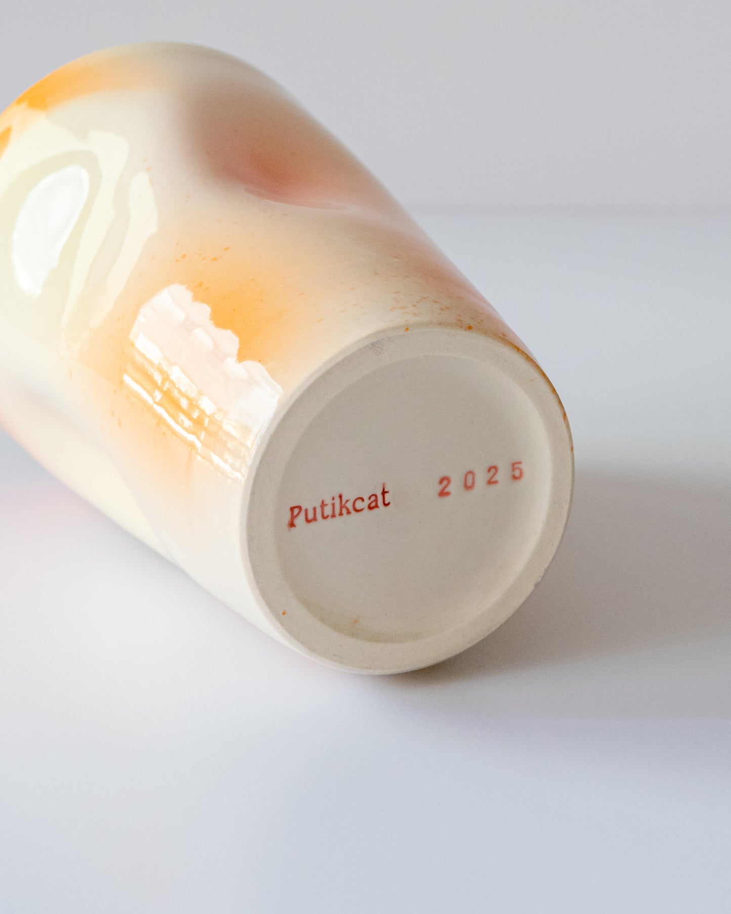 Orange + Pink Aura Cup