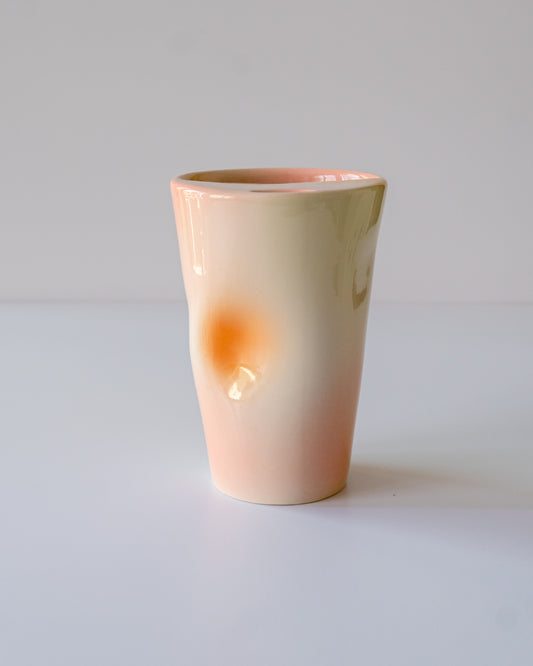 Pink + Orange Aura Travel Cup