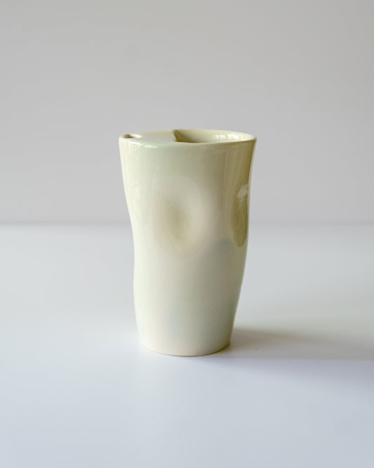 Pastel Green + Blue Aura Travel Cup