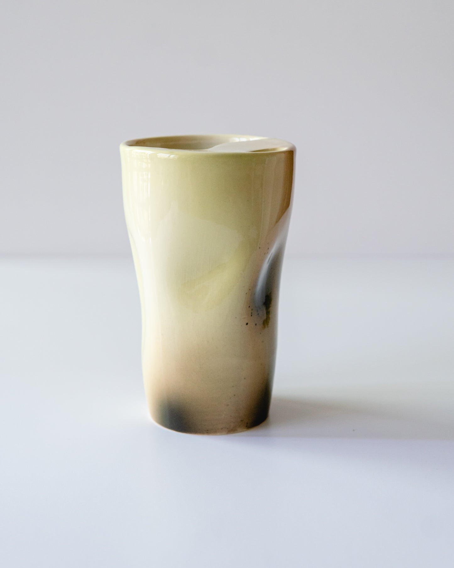 Olive + Black Aura Travel Cup