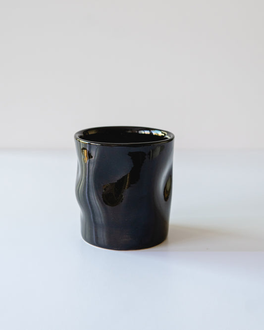 Black Flowy Cup