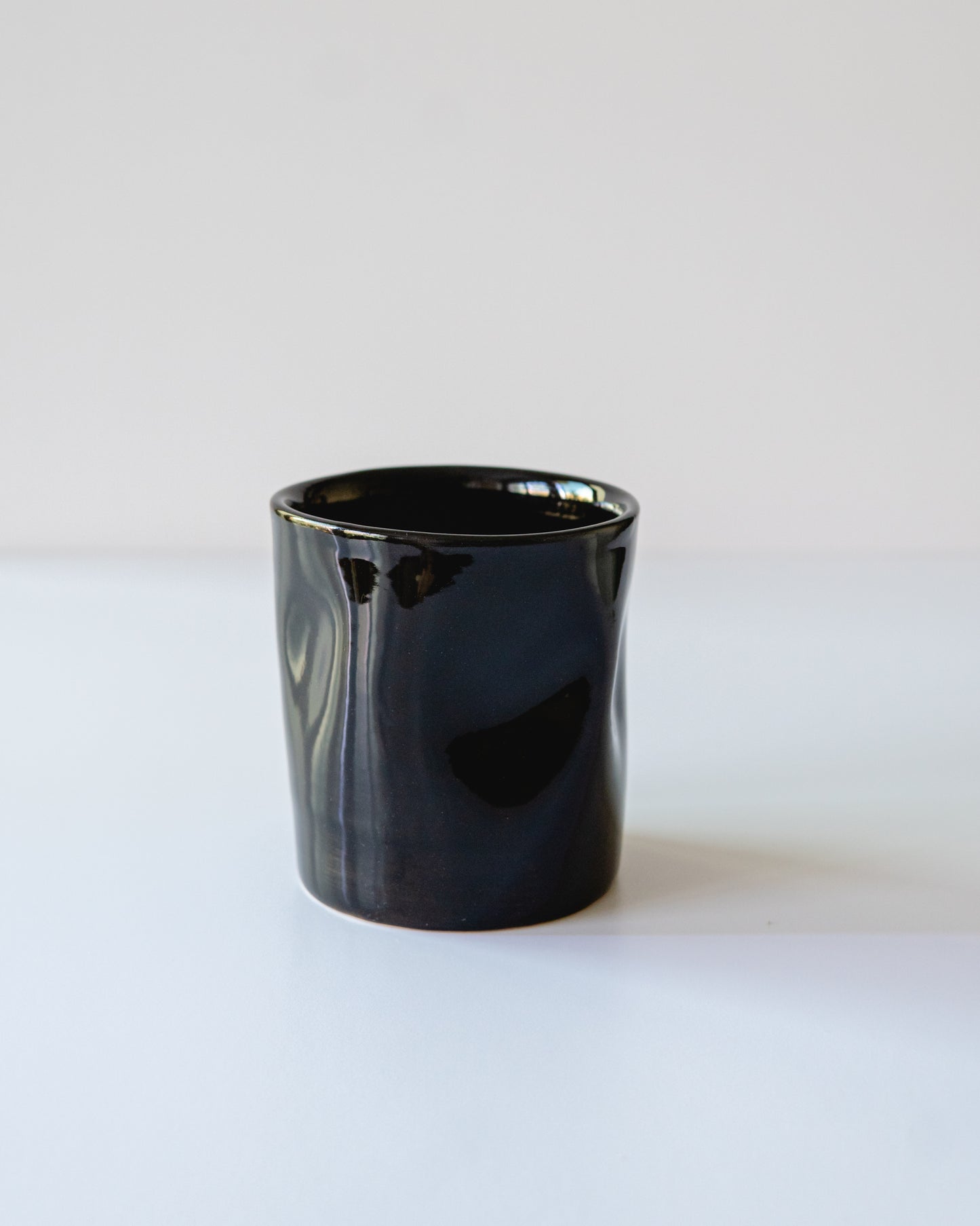 Black Flowy Cup